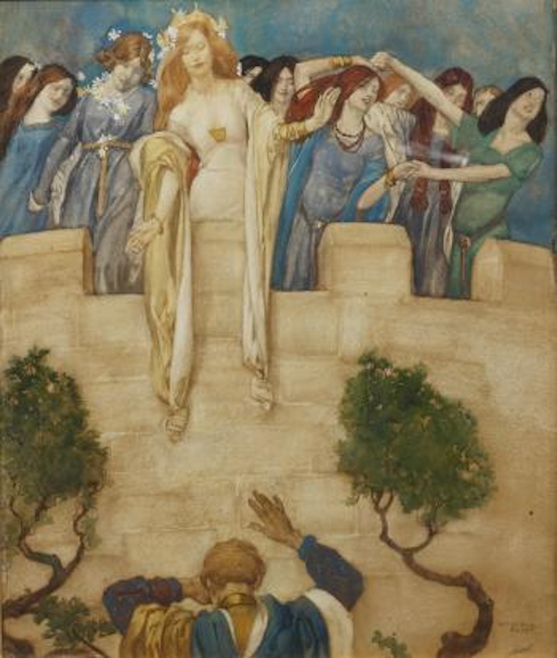 Le Morte d'Arthur by William Russell Flint