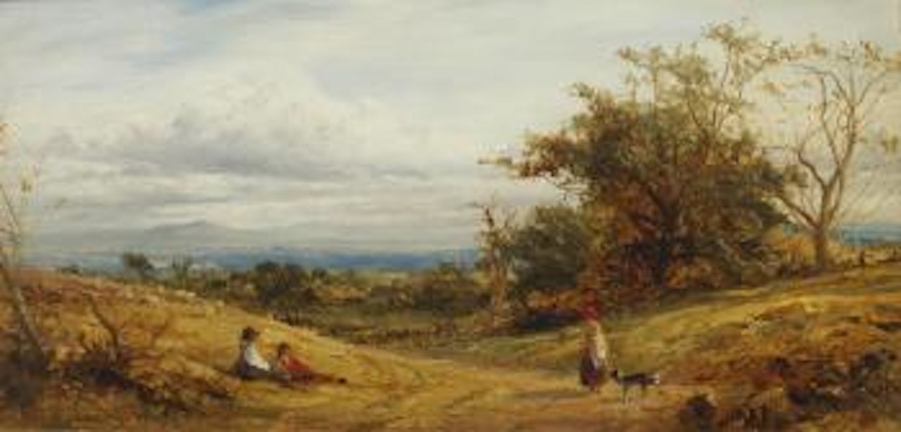 Near Whittington (Worcestershire) by Benjamin Williams Leader