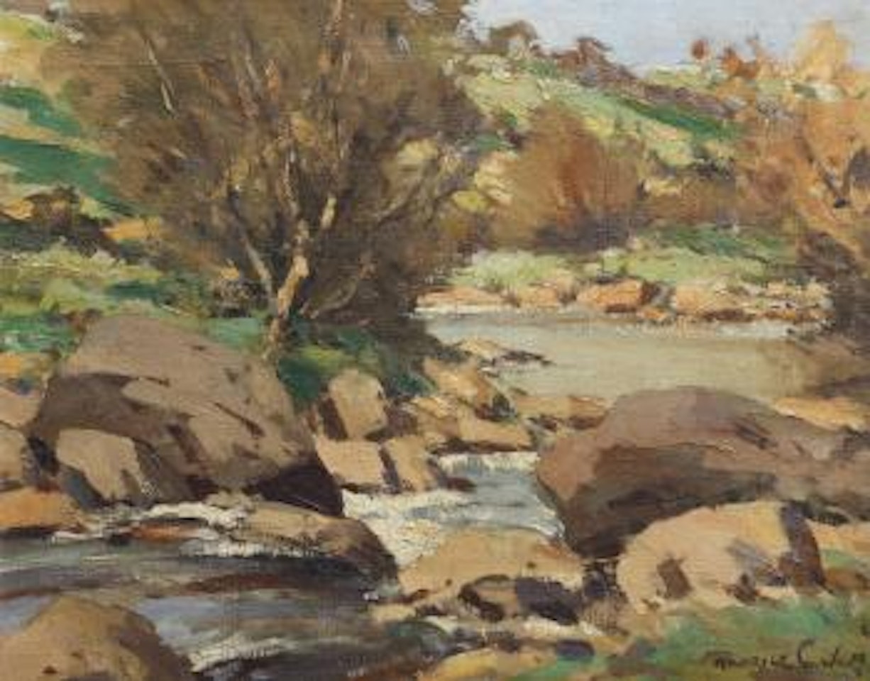 Early autumn, Dun River, County Antrim by Maurice Canning Wilks