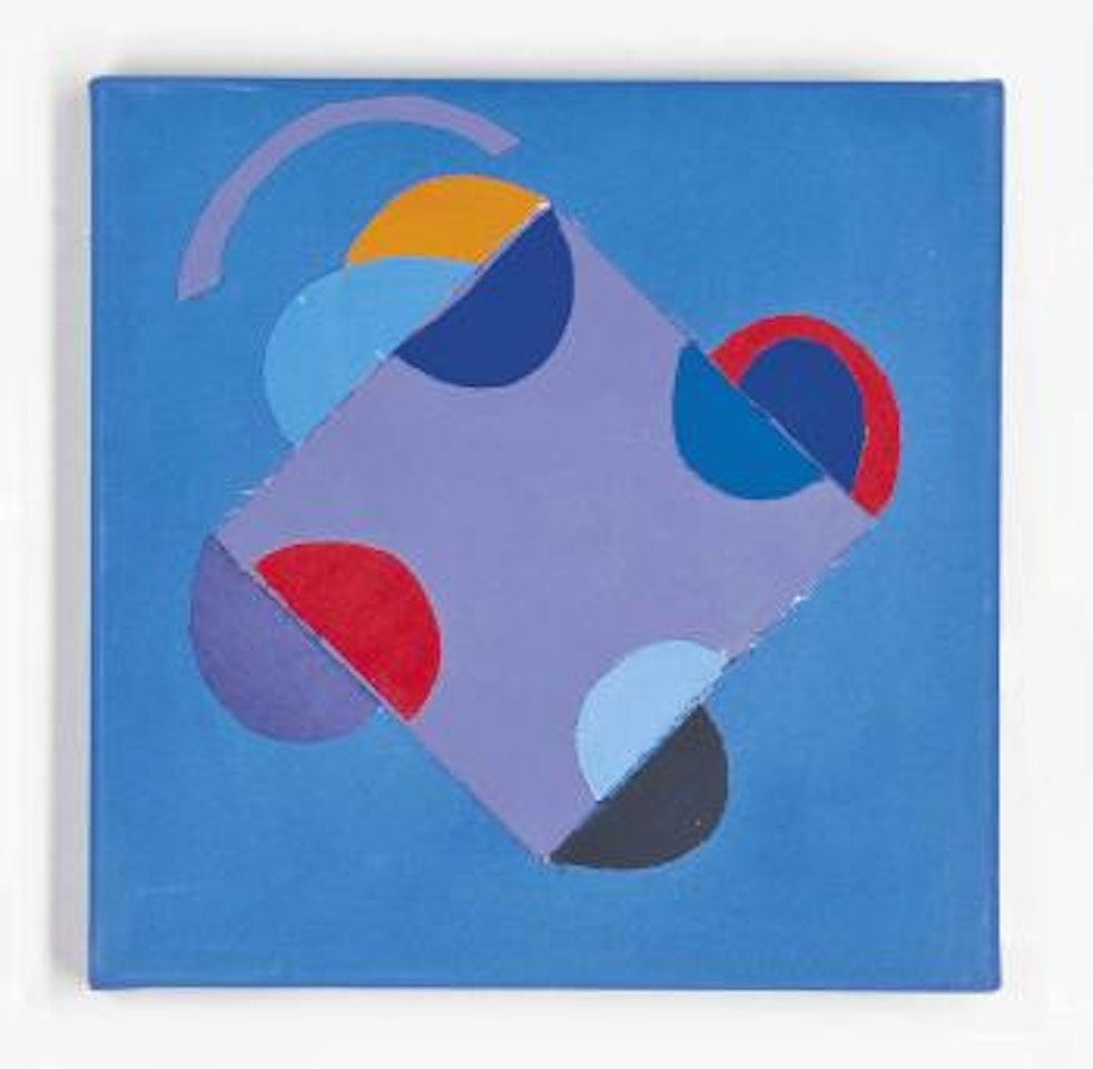 Blue abstract by Terry Frost