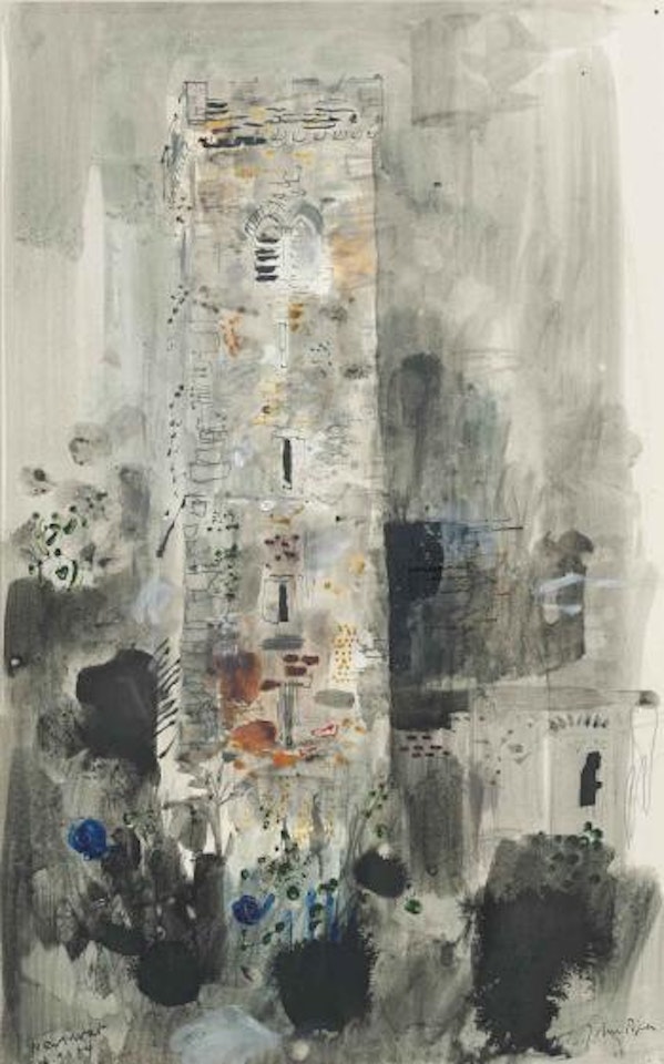 New Moat, Pembrokeshire by John Piper