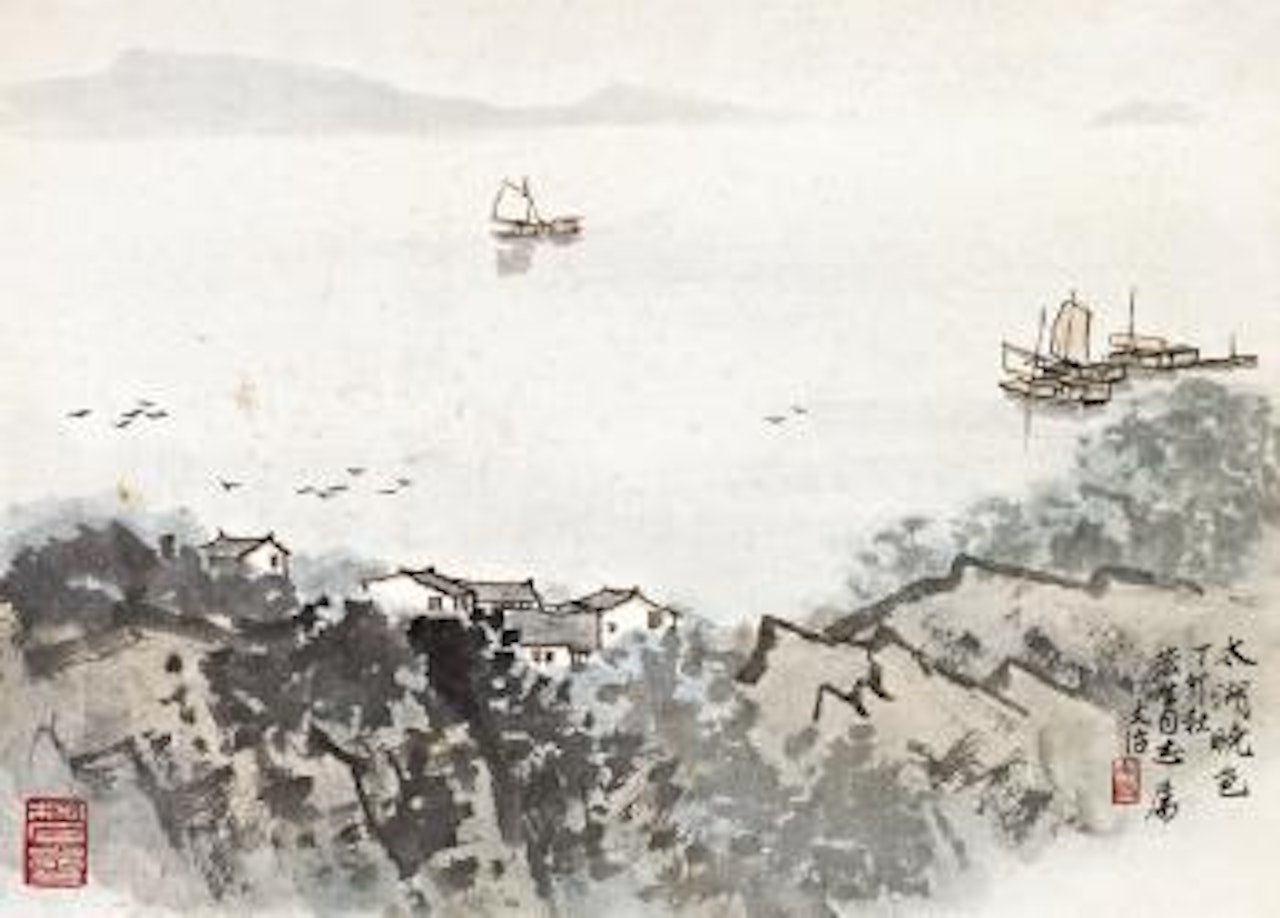 Taihu lake by Song Wenzhi