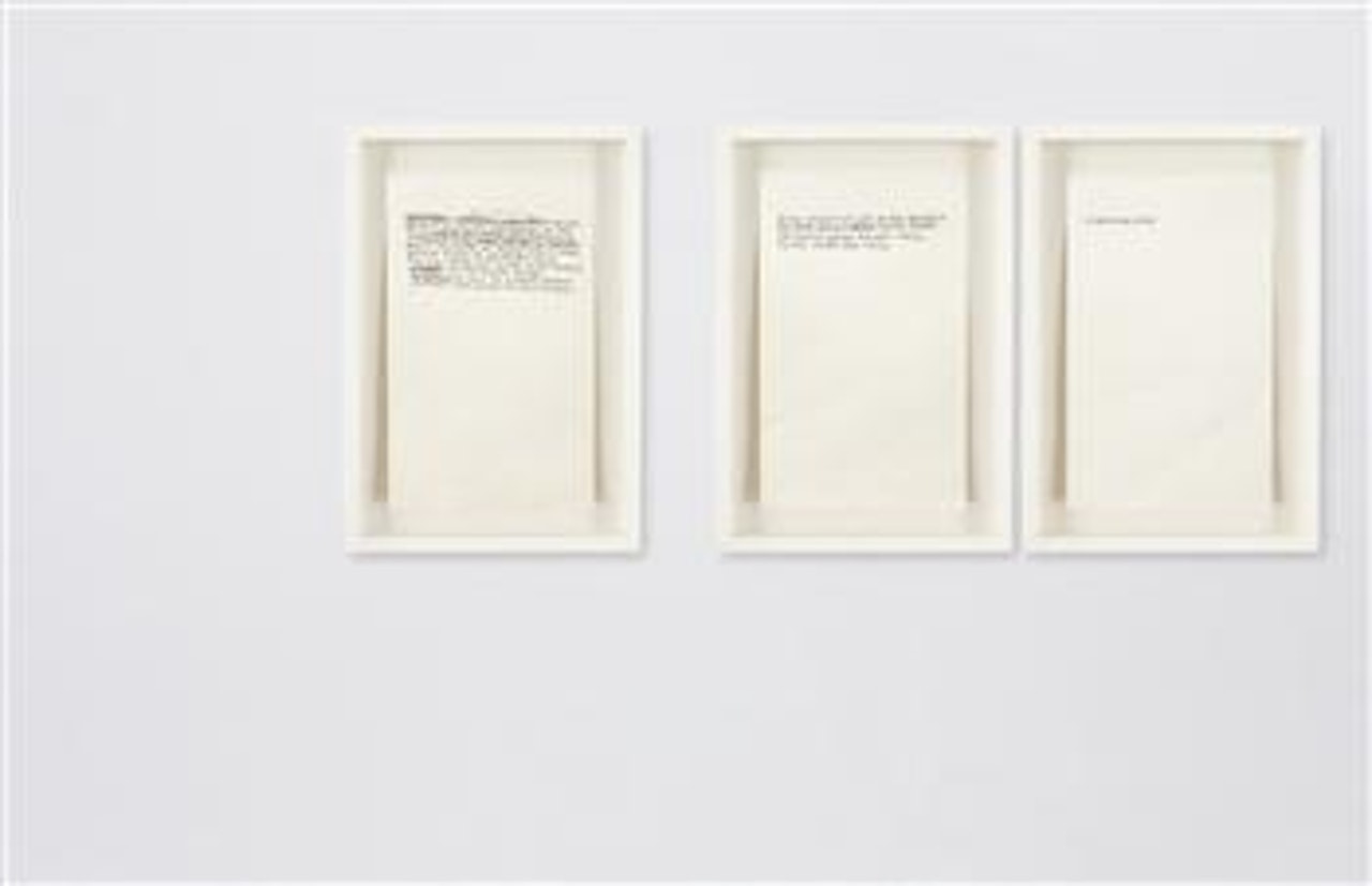 Untitled (3 Text Pieces) by Jean-Michel Basquiat