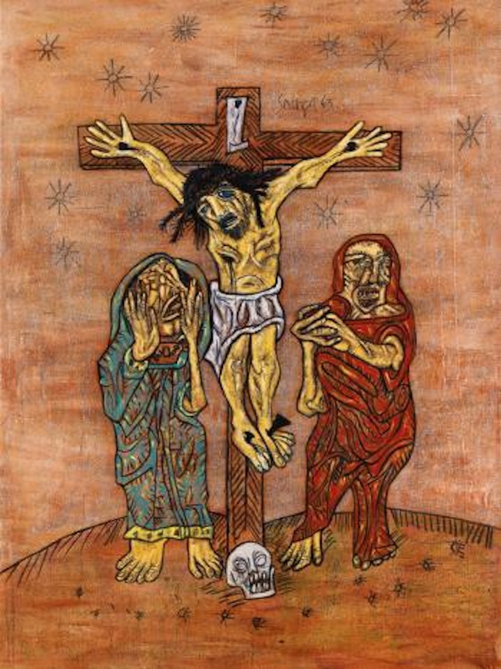 The Crucifixion by Francis Newton Souza