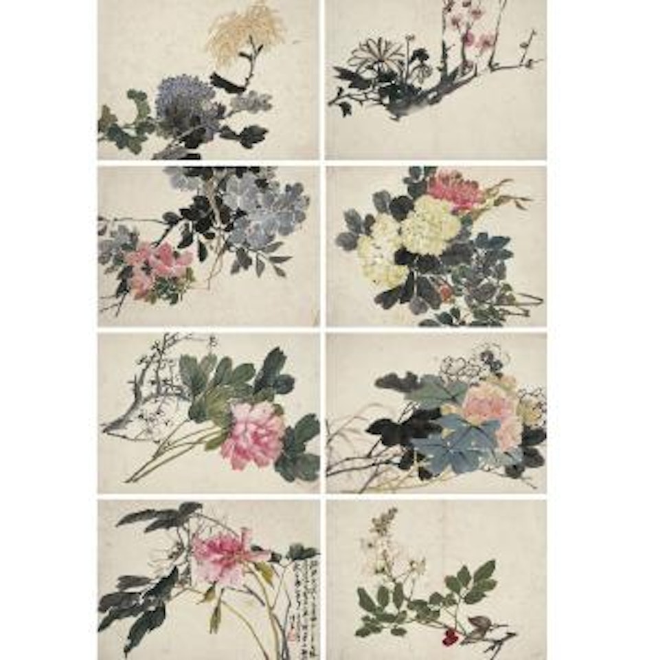 An Album Of Flowers by Ren Xiong