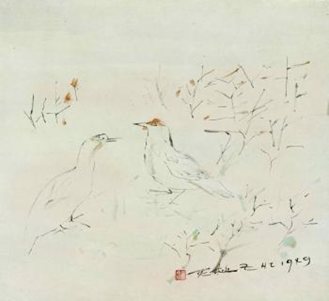 Dove of Peace by Zao Wou-Ki