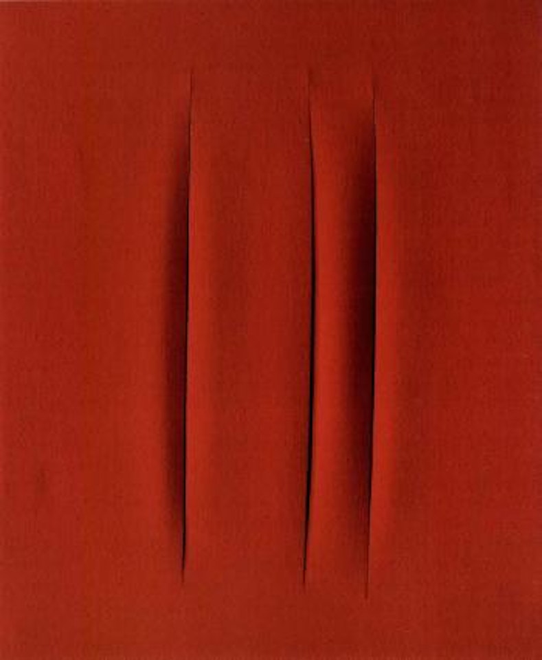 Concetto Spaziale, Attese by Lucio Fontana