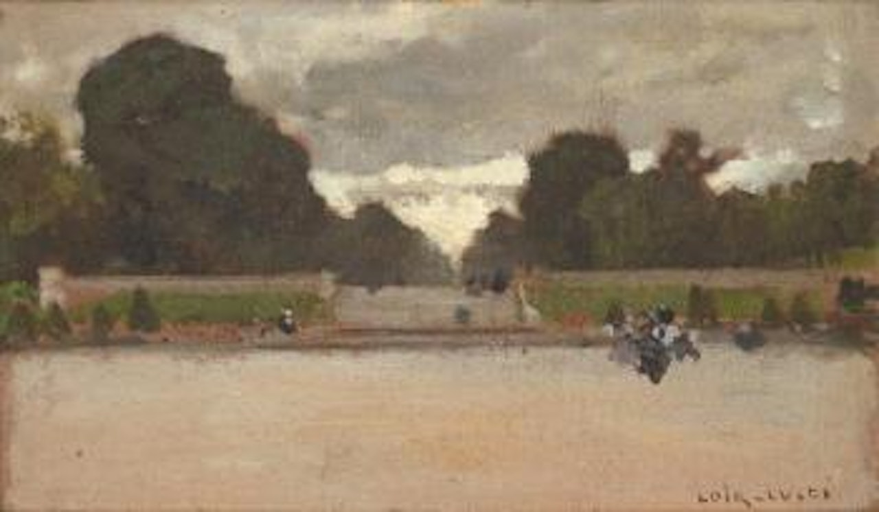 Au parc by Luigi Loir