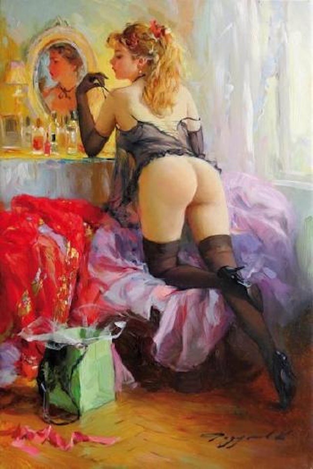 Près du miroir by Constantin Razoumov