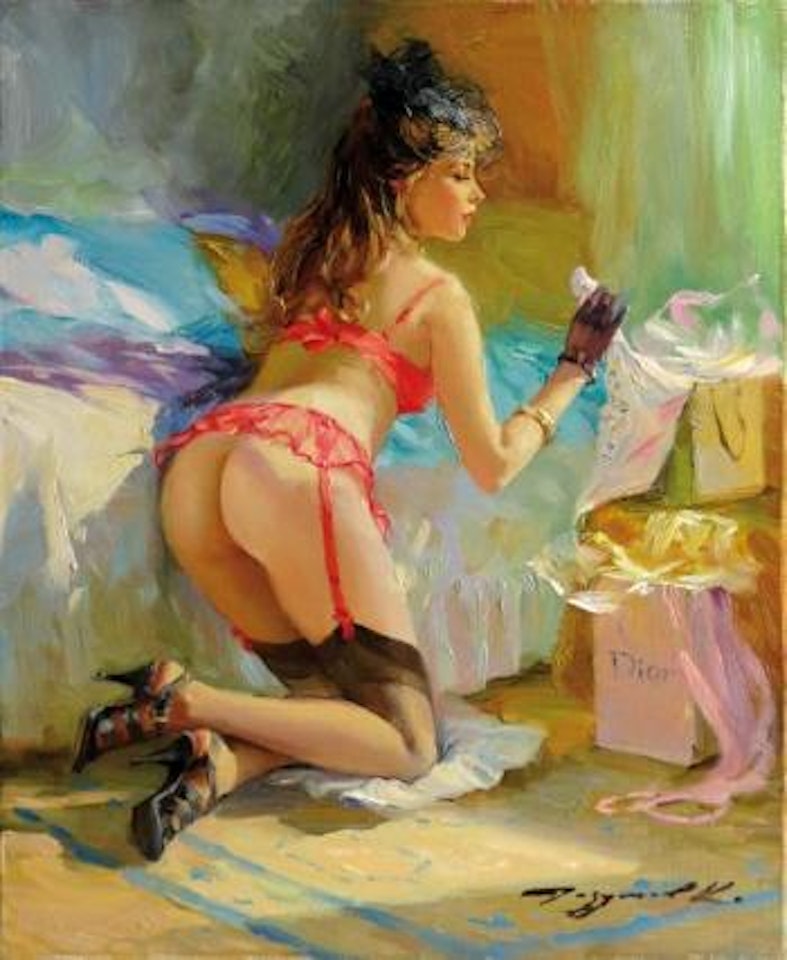 Le matin ensoleillé by Constantin Razoumov