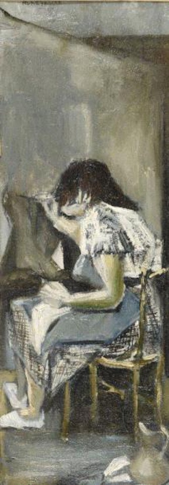 Femme à la cuisine by Paul Rebeyrolle