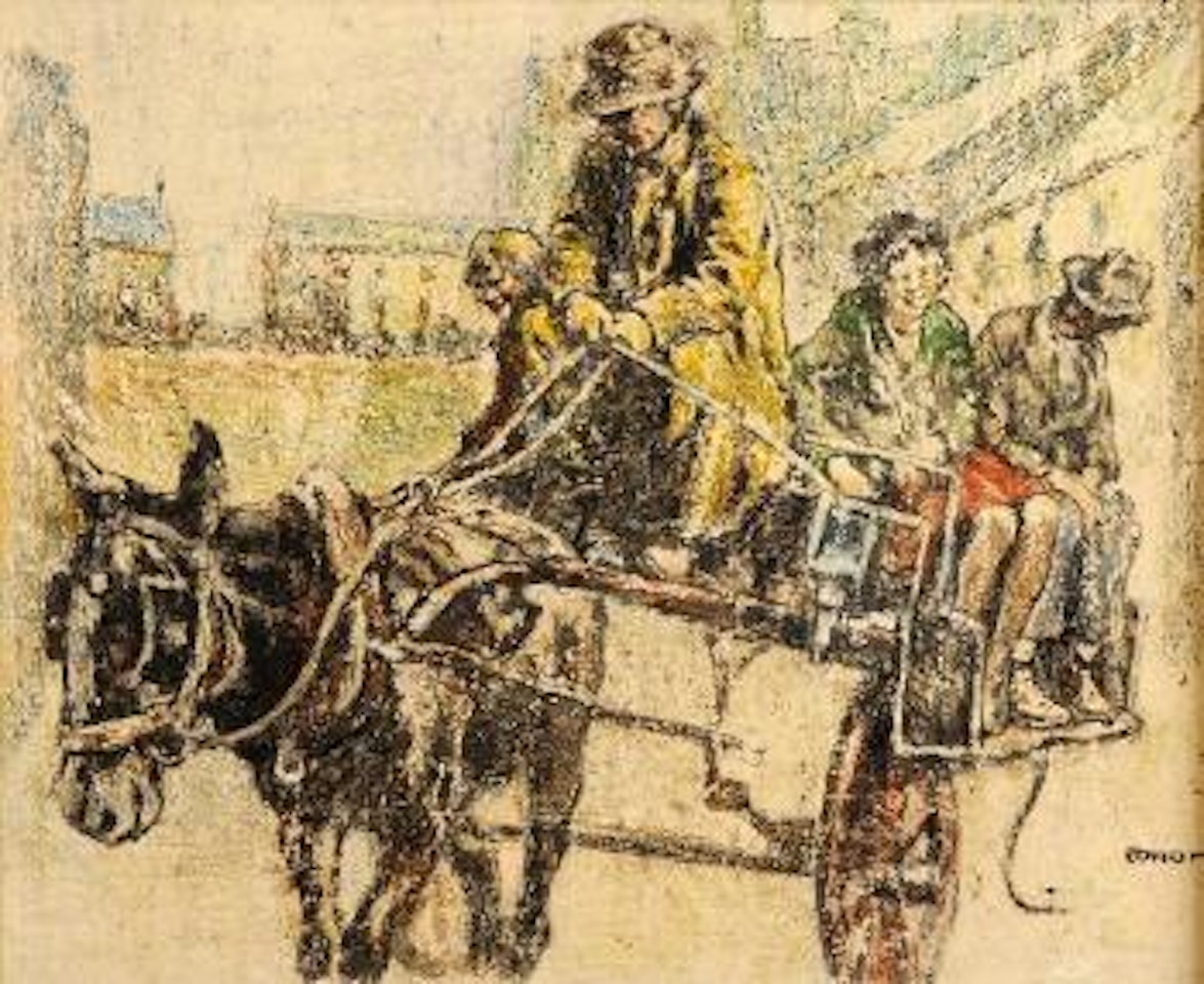 The jaunting cart by William Conor