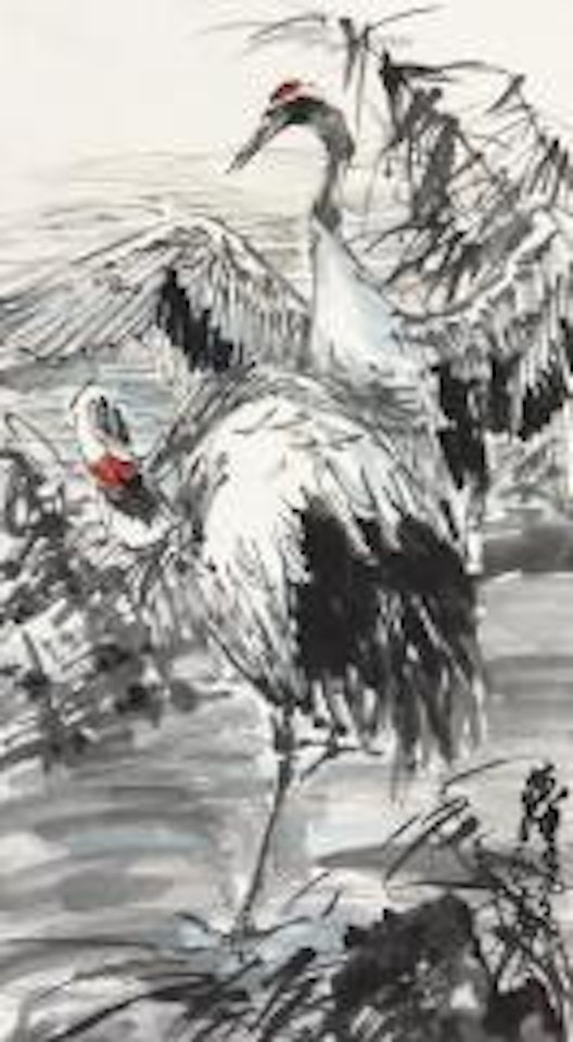 Cranes by Huang Zhou