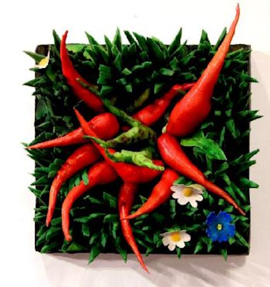 Peperoncini by Piero Gilardi