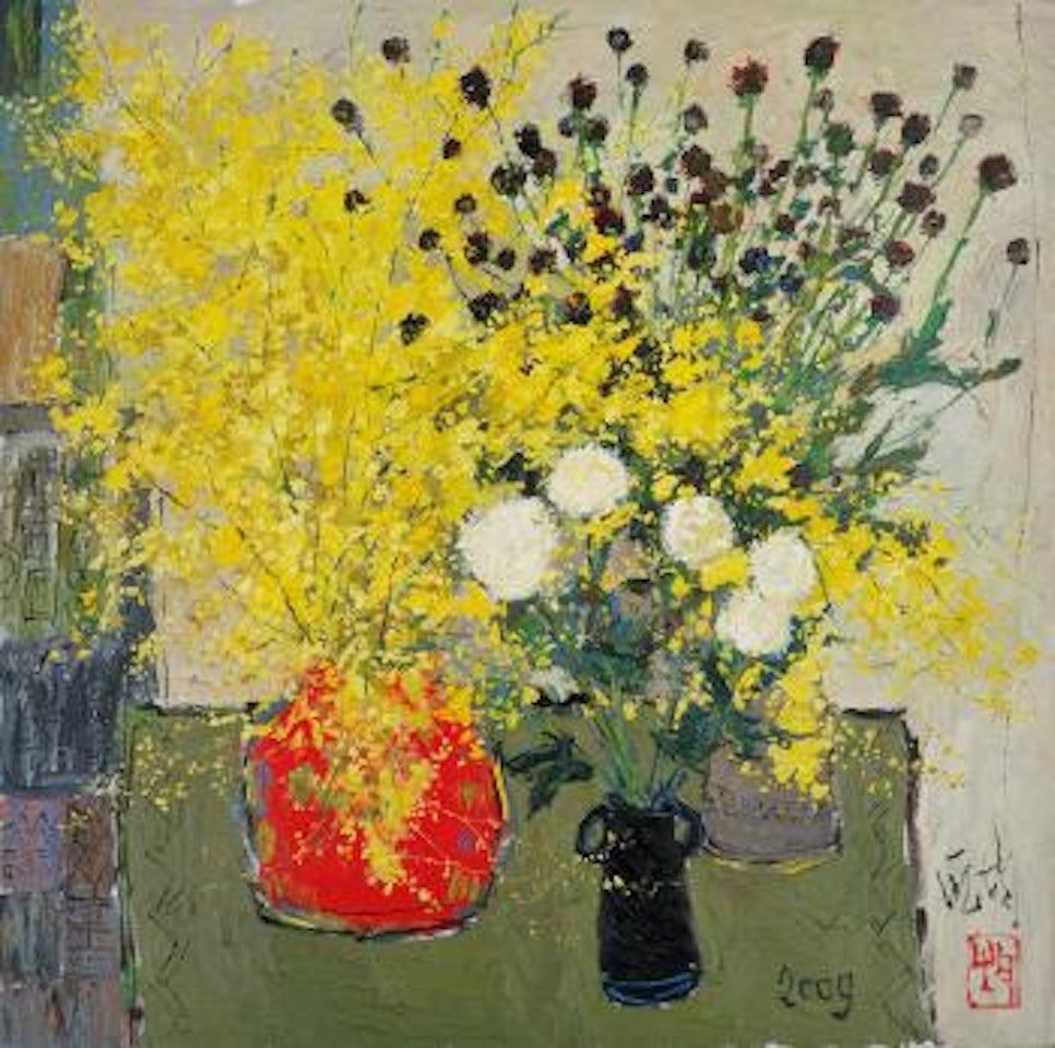 Spring Flowers by Pang Jiun