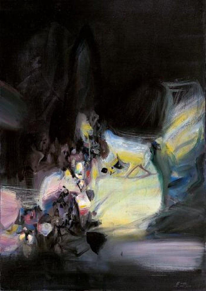 Composition No. 503 by Chu Teh-Chun