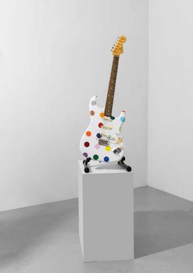 Spot Fender Stratocaster by Damien Hirst