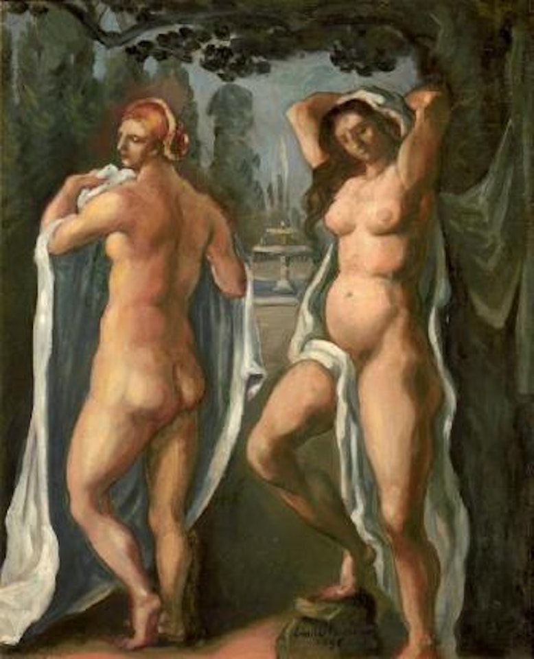 Les naïades by Emile Bernard