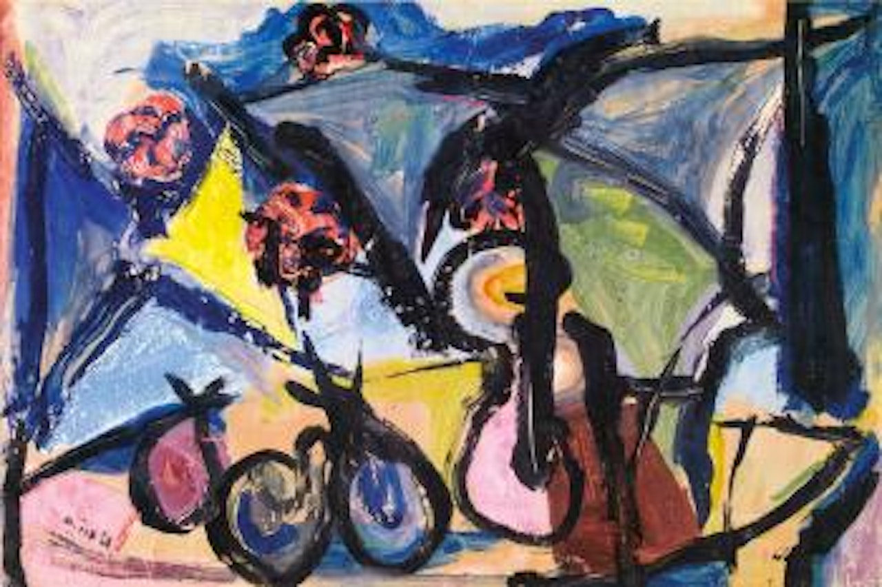 Abstract Still Life by Walasse Ting