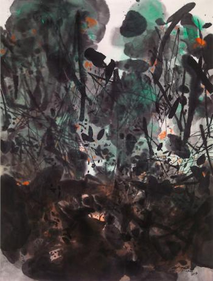 Composition No. 10 by Chu Teh-Chun