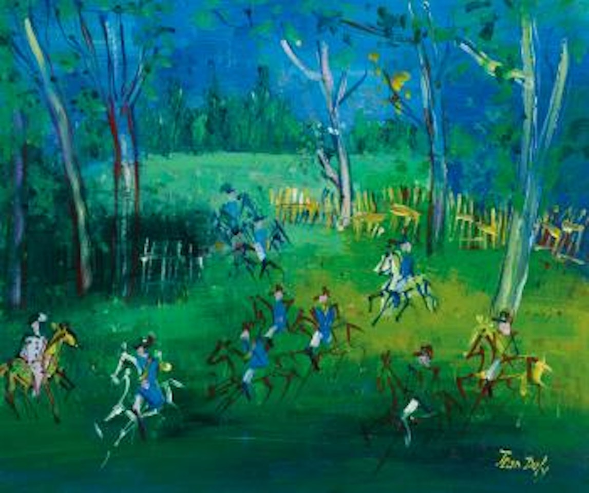 Chasse à Courre by Jean Dufy
