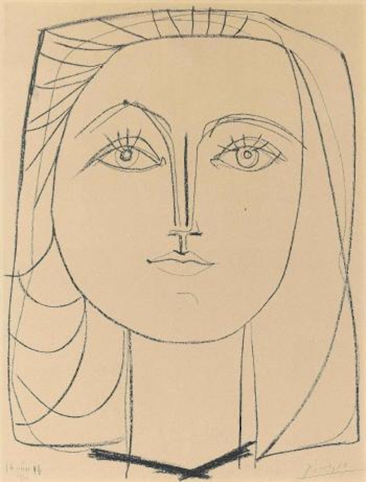 FranÃ§oise (B. 398; Mourlot 42) by Pablo Picasso