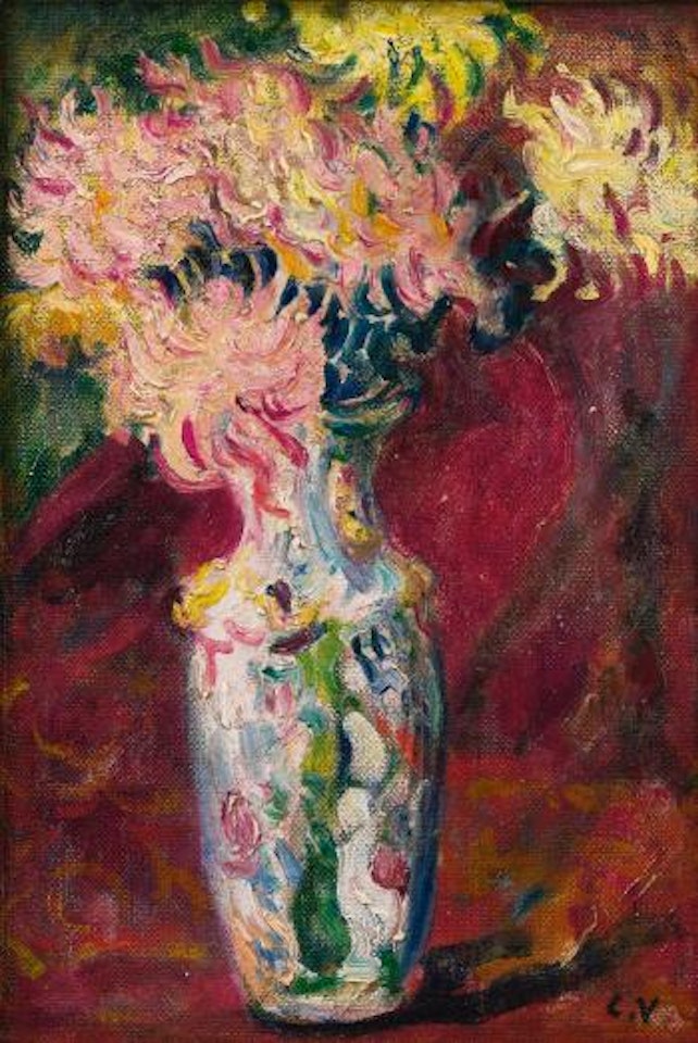 Bouquet De Dahlias by Louis Valtat