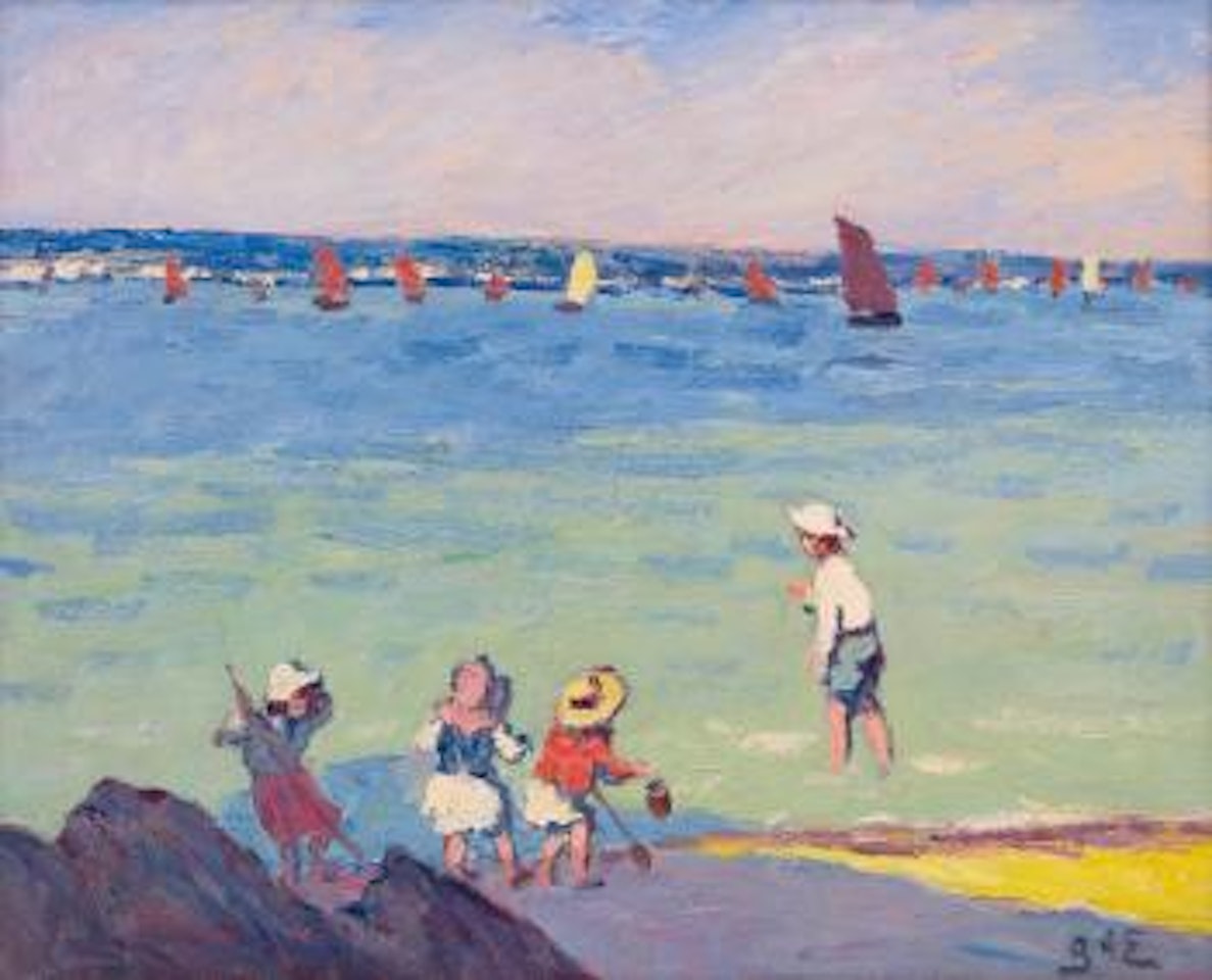 Bain Des Enfants by Georges d’Espagnat