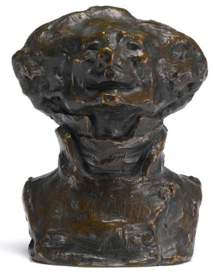 Le Rieur Edenté (Bust Of Charles Philipon) by Honoré Daumier