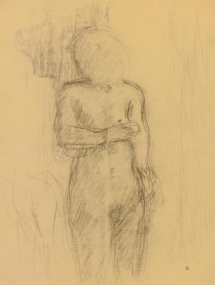 Étude De Nu Debout (Inachevé) by Pierre Bonnard