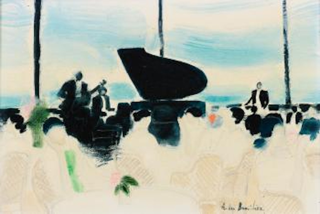 Musique à Monte Carlo by André Brasilier