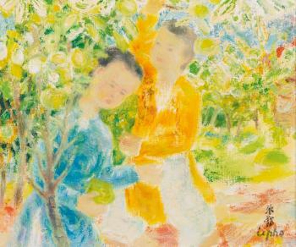 Deux Petites Amies by Le Pho
