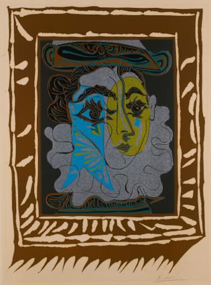 La Femme Au Chapeau (B. 1145; Ba. 1323) by Pablo Picasso