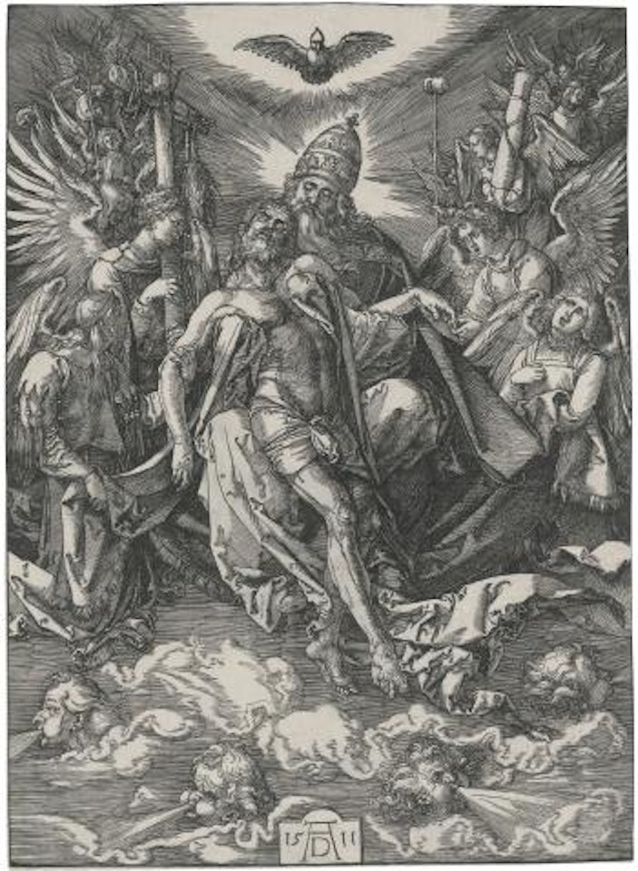 The Trinity (B. 122; M., Holl. 187) by Albrecht Dürer