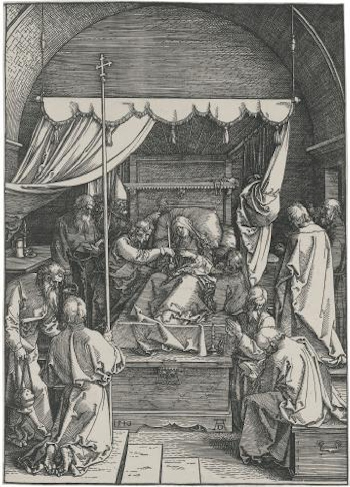 The Death Of The Virgin (B. 93; M., Holl. 205) by Albrecht Dürer