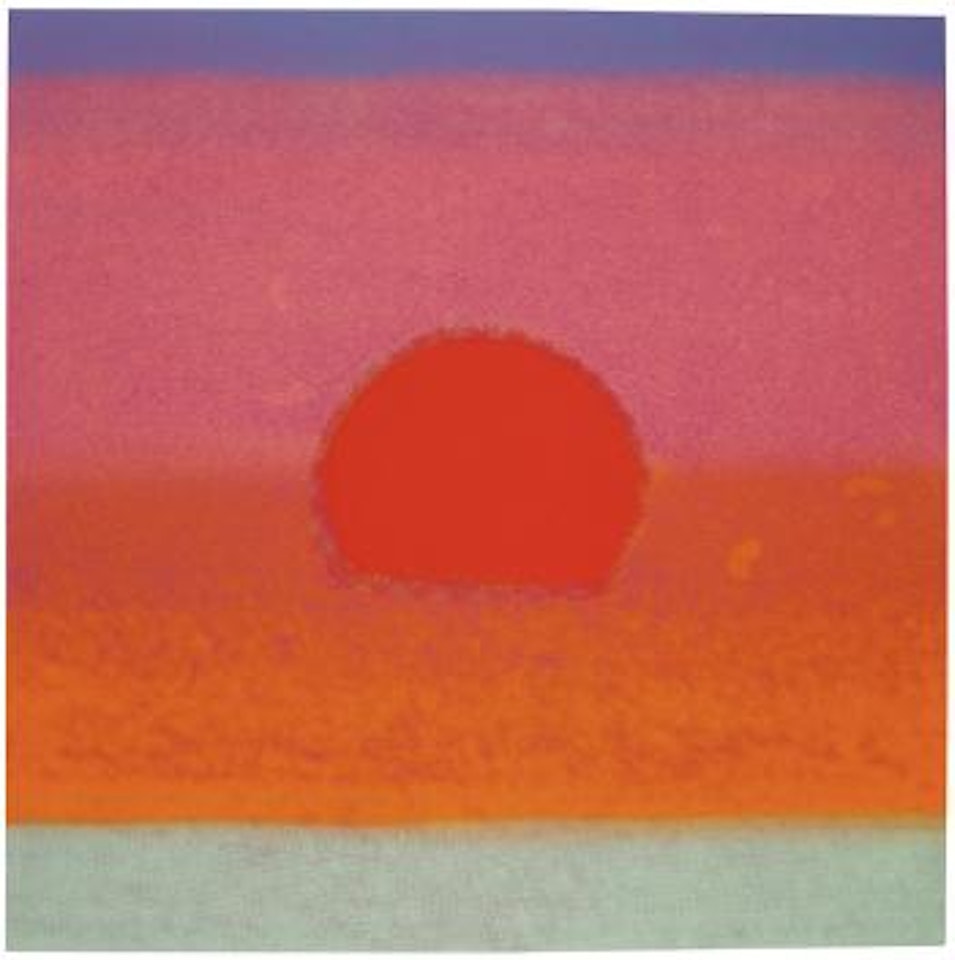 Sunset (See F. & S. Iia.85-88) by Andy Warhol