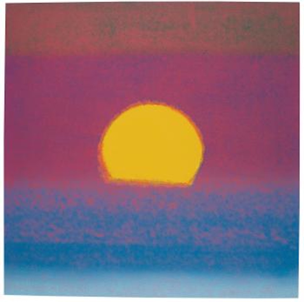 Sunset (See F. & S. Iia.85-88) by Andy Warhol