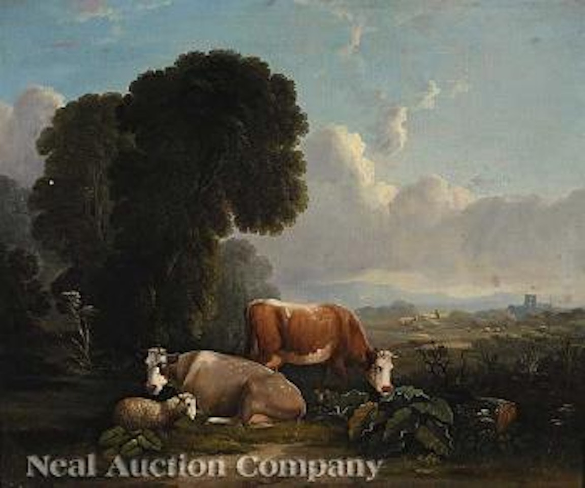 Grazing In The Shade by Eugène Joseph Verboeckhoven