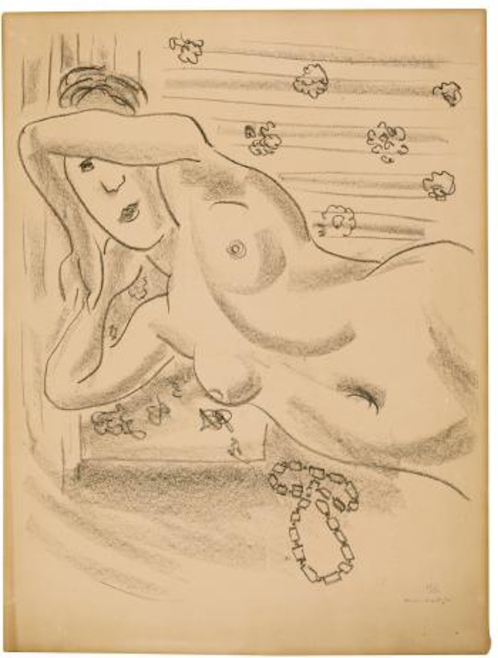 Torse Nu Au Collier D'ambre (D. 502) by Henri Matisse