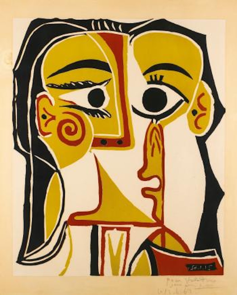 Tete De Femme (b. 1065; Baer 1285) by Pablo Picasso