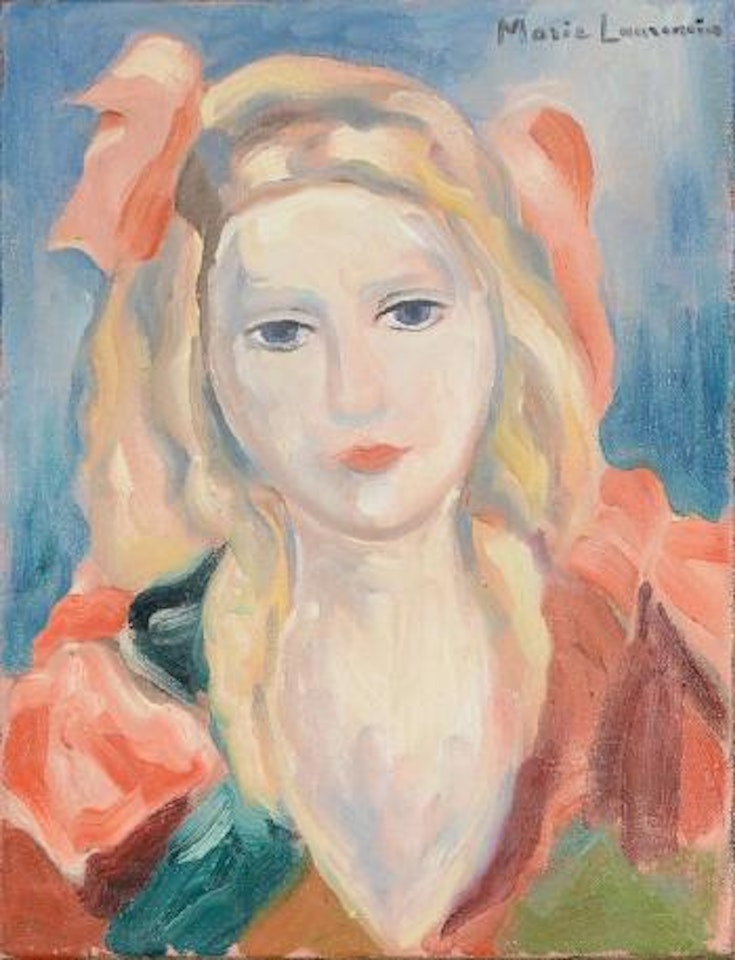Portrait of a Young Woman by Marie Laurencin