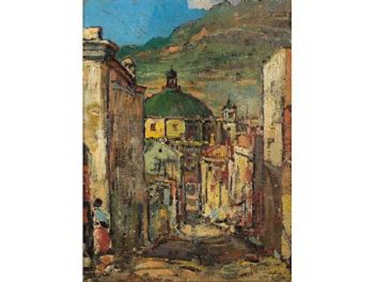 Narrow Street, Malay Quarter, Cape Town by Pieter Wenning