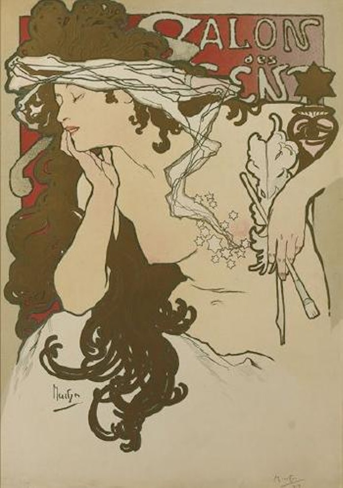 Salon des Cent by Alphonse Mucha