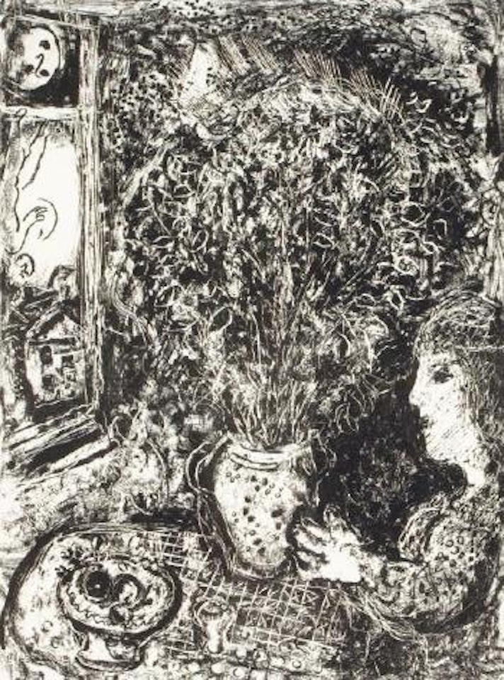 Bouquet de nuit by Marc Chagall