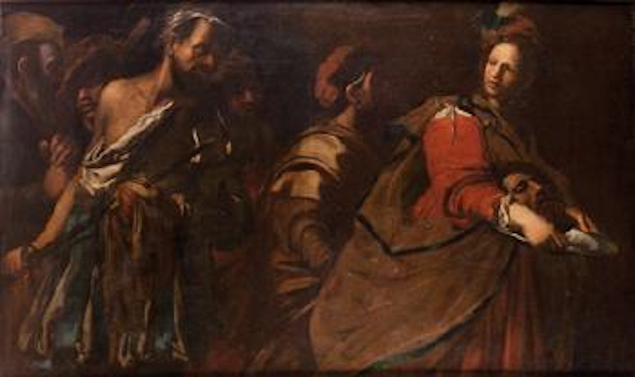Salomè riceve la Testa del Battista [Salomè with the Baptist's Head] by Caravaggio