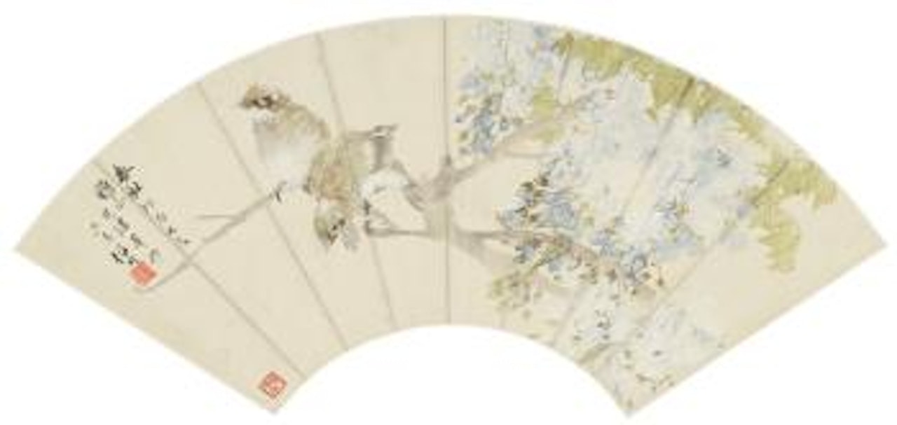 Flower And Birds by Ren Bonian
