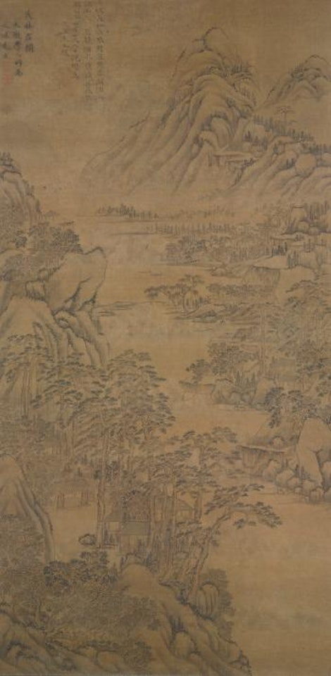Thatched Pavilion by Huang Gongwang
