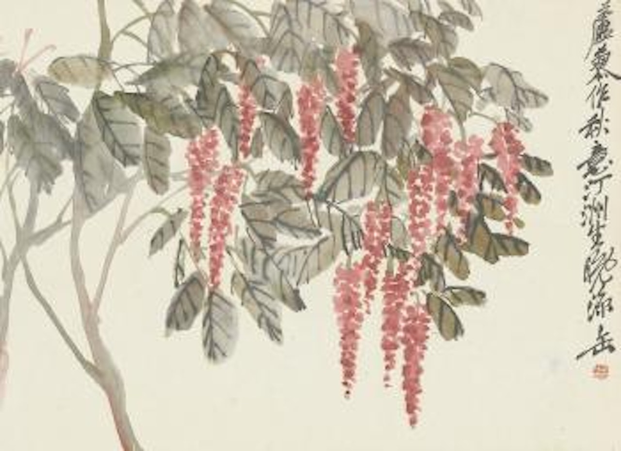 Wisteria by Wu Changshuo