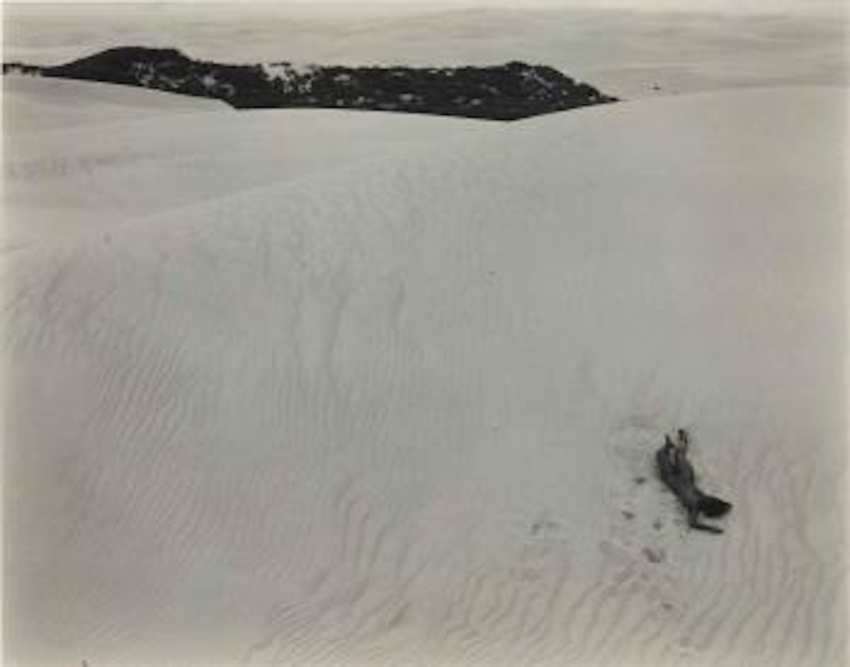 Nude and Dunes by Edward Weston