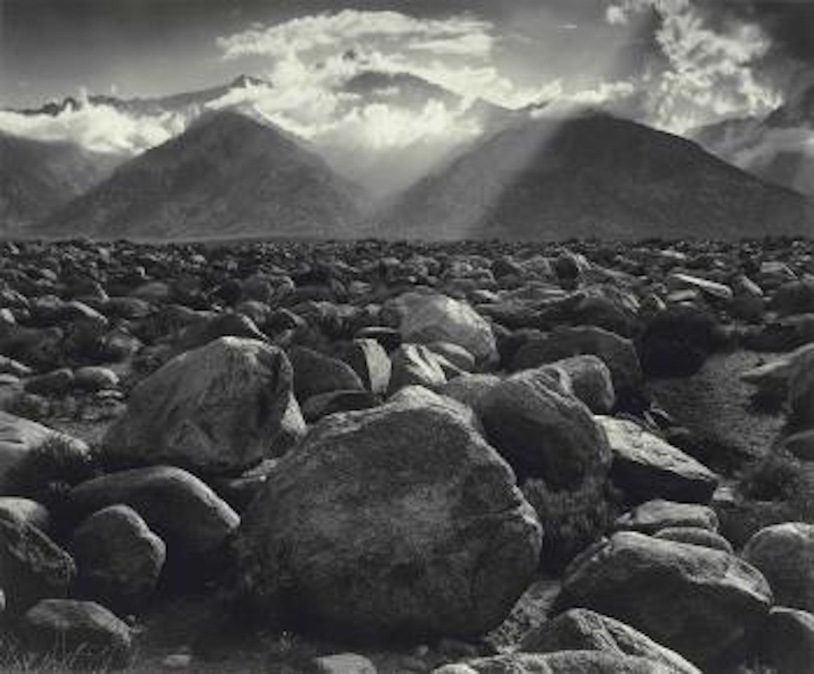 Mount Williamson, Sierra Nevada, from Manzanar, California by Ansel Adams